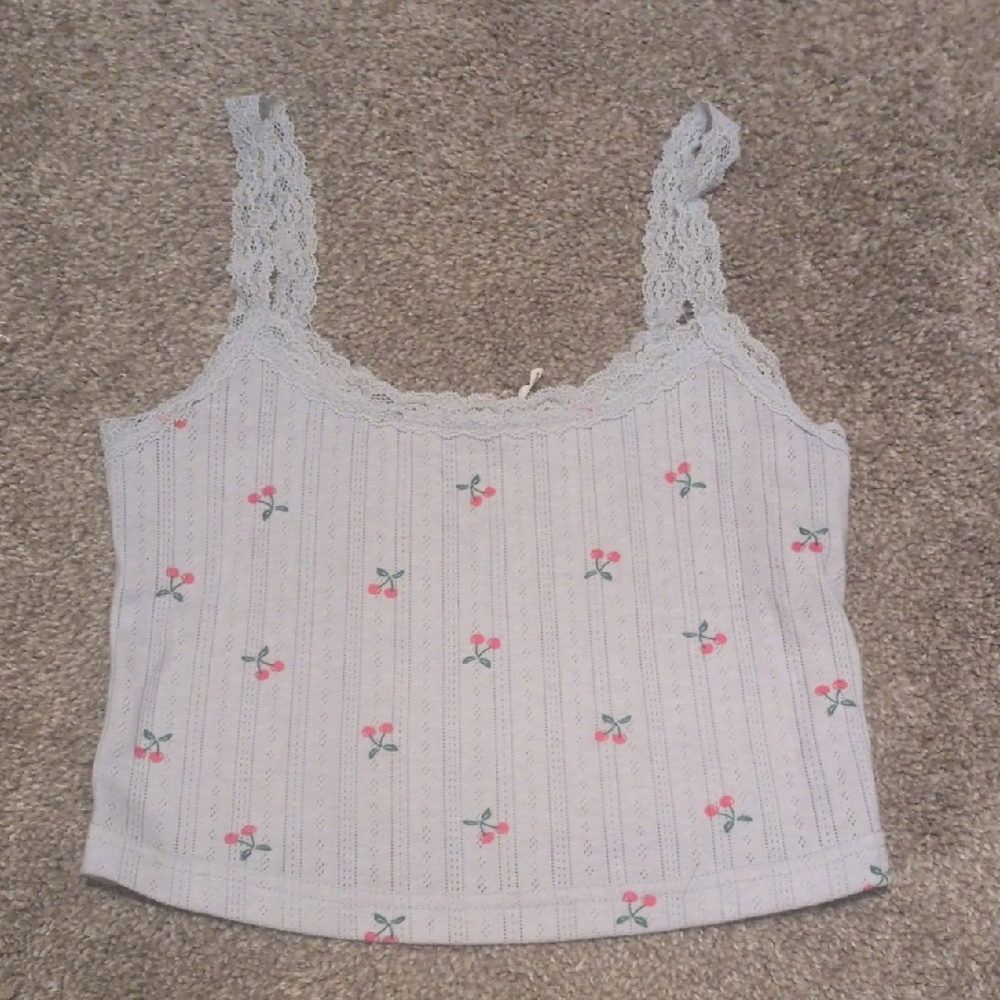 Urban Outfitters Out From Under Cherry Cropped Women’s Top